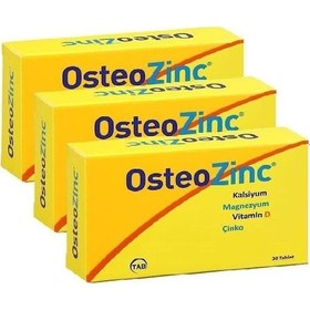 Resim Osteozinc 30 Tablet 3Adet 