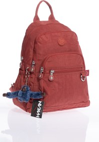 Resim By Hakan Mega-252 Kadın Klinkır Sırt Çantası Kiremit 