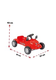 Resim Mey İthalat 07 302 Herby Pedallı Araba Kırmızı 