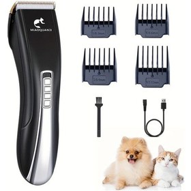 Resim Willowhaven Siyah 1 Adet Profesyonel Elektrikli Kedi Köpek Tıraş Makinesi Teddy Ve Pati Bakımı İçin 