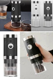 Resim Munico USB Şarjlı Taşınabilir Elektrikli Kahve Çekirdeği Öğütücü - Kompakt ve Verimli Kamp İçin Öğütücü 