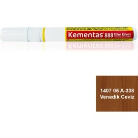 Resim Kementaş Tam Örtücü Rötuş Kalemleri 1407 05 A-338 Venedik Ceviz Tam Ört. Rötuş Kalemi 
