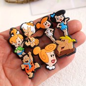Resim 12 adet Disney Modern Primitives Serisi Ayakkabı Süsleri & Bileklik Dekorasyonları - Klasik Karakterli Renkli PVC DIY Aksesuarlar (Mağara Adamı, Orman Kız, Yerli Amerikalı) için Terlikler, Noel, Sevgililer Günü ve Anneler Günü Hediyeleri, Disney Ayakkabı Süsleri, Terlik Dekorasyonları, Eğlenceli Tasarım, Dayanıklı Charm Malzemesi 