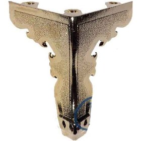 Resim Kelebek Ahşap, Sunta Sandık Ayağı, Kutu Ayak 5,5 Cm - Sarı Ahşap 