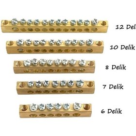 Resim Meepo Bara Klemensi 1,5-35 Kablo 10 Mm Baraya 10 Adet 