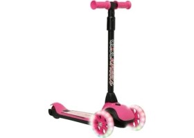 Resim Cool Wheels Cortix 3 Tekerlekli Çocuk Scooter Pembe LED Işıklı 2-9 Yaş İçin Güvenli ve Eğlenceli 