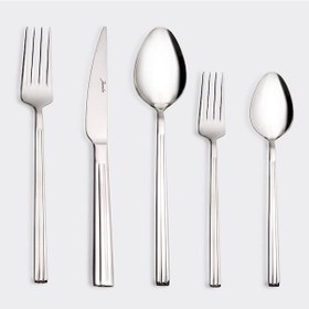 Resim Jumbo 5300 12 Kişilik 60 Parça Çatal Kaşık Bıçak Takımı Çelik 