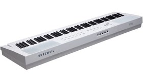 Resim Kurzweil KAE1-WH Taşınabilir Dijital Piyano Beyaz (Orta Seviye) | 88 Tuşlu Hassas Klavye, Dahili Ses Sistemi, Modern Kompakt Tasarım 
