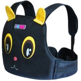 Resim Globalpurchase Çocuk Koltuğu Emniyet Kemeri Elektrikli Motosiklet Çocuk Koltuğu Düşmeye Dayanıklı Emniyet Kemeri - Siyah 