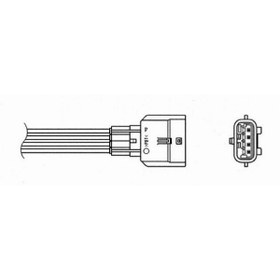 Resim NGK OKSİJEN SENSÖRÜ OZA624-E4 [ VW CADDY II, GOLF I-II-III-IV, PASSAT, POLO, AUDI A4, A6, 550134 