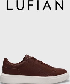 Resim Lufian Tommy Erkek Deri Sneaker Ayakkabı Taba 