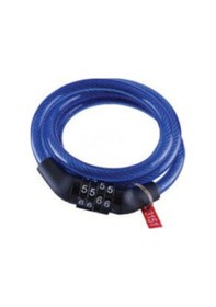 Resim Rectus Zhongli 8x100 CM Kendinden 4 Şifreli Renkli Bisiklet Kiliti Çok Renkli 