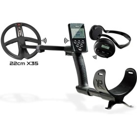 Resim XP Dedektör Xp Deus Dedektör (Ana Ünite, Ws4 Kablosuz Kulaklık ve 22CM X35 Başlık Ile) Siyah 