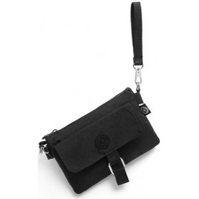 Resim Smart Bags Günlük Minik Boy Su Geçirmez Krınkıl Kumaş Kadın Telefon Ve Postacı Çantası Siyah 70987845 
