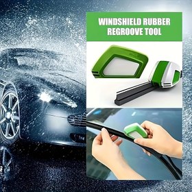 Resim 1/2 adet Dayanıklı Rüzgarlık Temizleyici - Yeniden Kullanılabilir ABS Aracı, Etkili Temizleyici Onarımı ve Yenileme için Uygun - Araba Temizleyici Temizliği ve Bakımı için Mükemmel Hediye Arkadaşınız İçin 