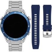 Resim Daniel Klein Unisex Siyah Silikon Kasa Yuvarlak Kadran Akıllı Saatler Dijital Mekanizma Dijital (Dokunmatik) Ekra 