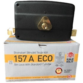 Resim KALE 157 A Eco Standart Silindirli Tirajlı Kilit 