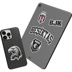 Resim Beşiktaş Siyah Sticker Paketi 