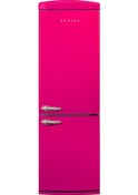 Resim Vestel RETRO NFK37011 330 L No-Frost Buzdolabı Pembe 
