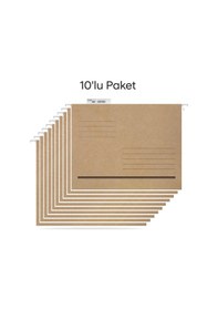 Resim Tuna Askılı Dosya Metal Çubuklu Telli Tek Sayfa Asd2001 10 Lu Paket 