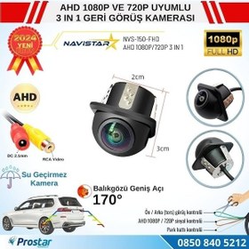 Resim Lemestar Araba Geri Vites Kamerası: Hd Gece Görüşü Ccd Evrensel, Tam Set Çantada Paketlendi 