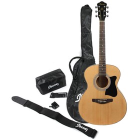 Resim Ibanez VC50NJP Akustik Gitar Seti - Natural 