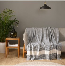 Resim Karaca Home Wilma Koltuk Örtüsü 170 x 210 CM Antrasit 