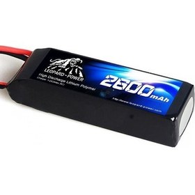 Resim Leopard Power 2600 mAh 22.2V 6S 25C Lityum Polimer Lipo Batarya Pil T Plug 