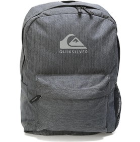 Resim Quiksilver Back2School Backpack BYJ0 Fermuarlı Logo Baskılı Gri Unisex Sırt Çantası 