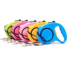 Resim Makaralı Otomatik Köpek Tasması 5 Metre 