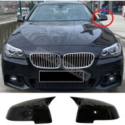 Resim Karva Bmw 5 Serisi F10 Sinyalli Yarasa Batman Ayna Kapağı 2013-2017 