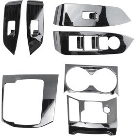 Resim Gorgeous Mazda Cx-5 Cx5 2017 2018 2019 Lhd Için Araç Şanzıman Cam Anahtarı Paneli Seti, Ayar Kapağı Trim Etiket Şeridi Araç Dekorasyonu (Yurt Dışından) 