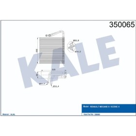Resim Evaporator Megane 2 Scenic 2 
