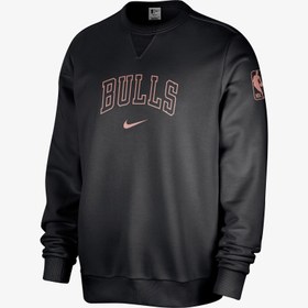 Resim Nike Chicago Bulls Standard Issue Erkek Siyah Eşofman Üstü 