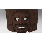 Resim Maya Takvimi Maskesi - 3d Tarama Ahşap Plastik Aparattır 