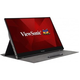 Resim ViewSonic TD1655 16" 10 Nokta Dokunmatik 2xUSB Type-C Full HD IPS Taşınabilir Monitör 