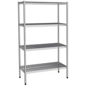 Resim Tel Raf-4 Katlı-Inox 201-107X36X180 Cm Empero