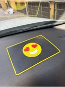 Resim OTO SÜSLEN İSTANBUL Emoji Torpido Üstü Kaydırmaz Ped 