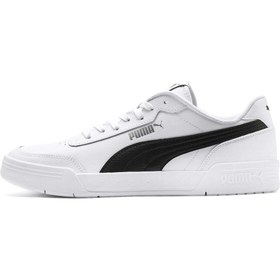 Resim Puma Caracal Beyaz Siyah Unisex Günlük Spor Ayakkabı 369863 03 V1 Beyaz Siyah 