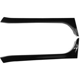 Resim Vkemall Vw Golf 6 Mk6 İçin Parlak Siyah Arka Cam Yan Spoiler - Kolay Montaj, Hafif Plastik Malzeme 2008-2013 