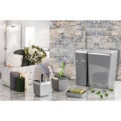 Resim Primanova Toskana Banyo Seti Gri 5'li 