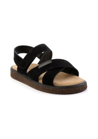 Resim Bambi Siyah Leather Erkek Sandalet E05801030602 Siyah 
