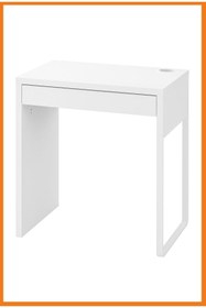 Resim Alony Home Micke Çekmeceli Çalışma Masası 73 X 50 Cm Beyaz 