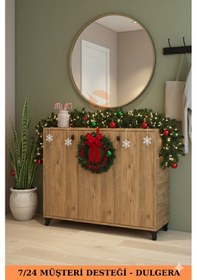 Resim Roma 3 Kapaklı Ayakkabılık Çok Amaçlı 3 Kapaklı Dolap 3 Raflı Çok Amaçlı Dolap Çam 