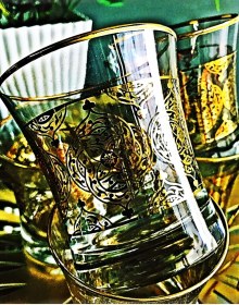 Resim Gold Su Ve Meşrubat Bardağı 6 Adet Şeffaf 