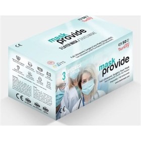 Resim Mask Provide 3 Katlı Maske 50 Adet 
