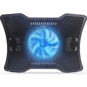 Resim Neevoyu 14 İnç Altı Notebook Soğutucu: Tek Fanlı Hava Soğutma, Abs+metal Malzeme, 2 Usb Arayüzü 