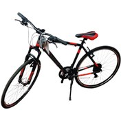 Resim Ümit 2863 28 Magnetıc Erkek Msv V 21 Shm Bisiklet (51) (SİYAH KIRMIZI) 