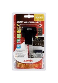 Resim Lampa Volvo Kamyon İçin 2'li Usb Şarj Soketi 97966 