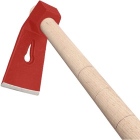 Resim BEYLİNİ 400 GR Çelik Keser Ekonomik Dayanıklı Odun Bahçe Ot Çift Yönlü Ahşap Ergonomik Saplı Profesyonel 